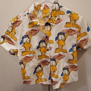 Lazy Oaf Garfield shirt